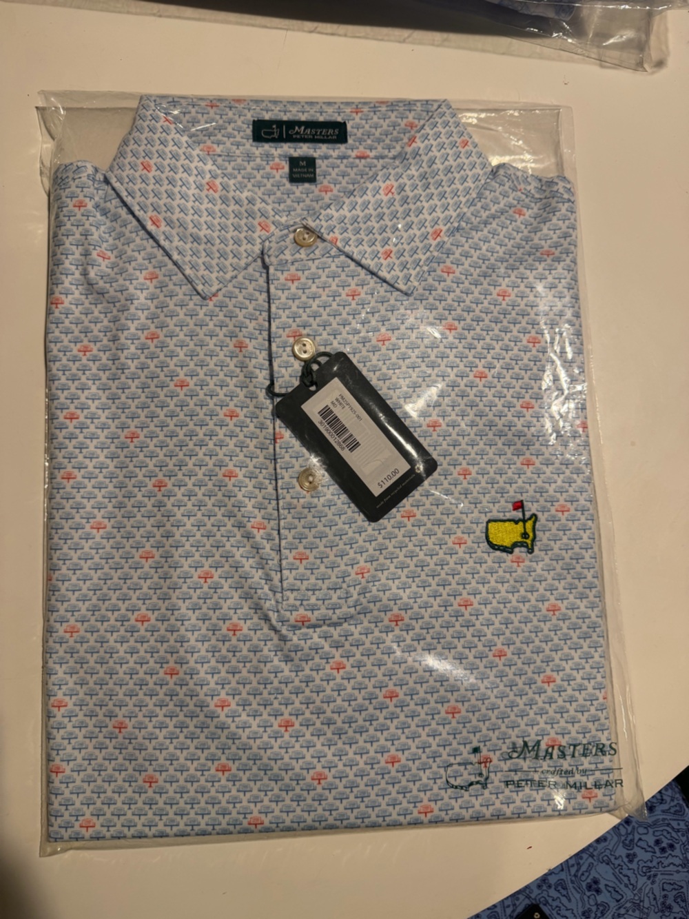 NWT 2026 Masters Peter Millar Polo